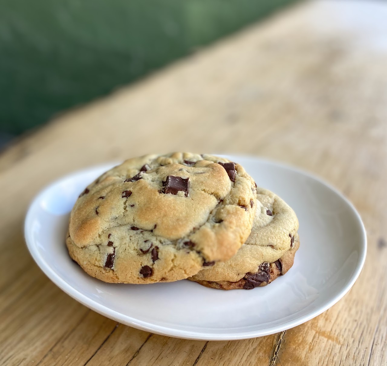 A tray of cookies from the Coffeesmiths pastry case